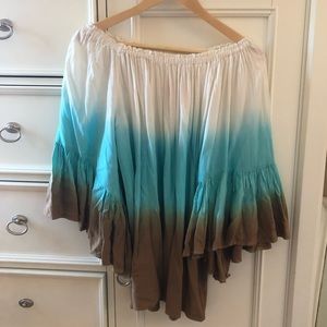 Etc Boho Dip-dye Top